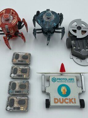 HEXBUG BattleBots & Battle Spider 2.0 Mega Lot - 4 Robots Total